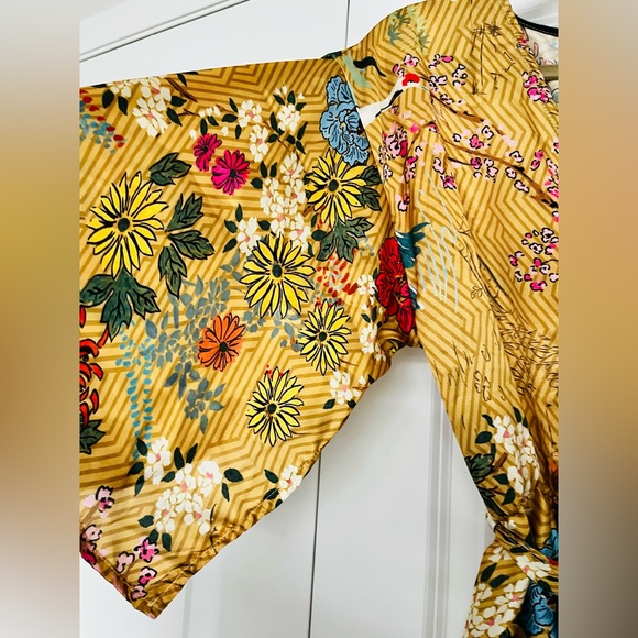 Kimono dress with buttons and belt - Picture 4 of 4